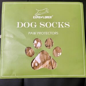 Brown Dog Socks Paw Protectors